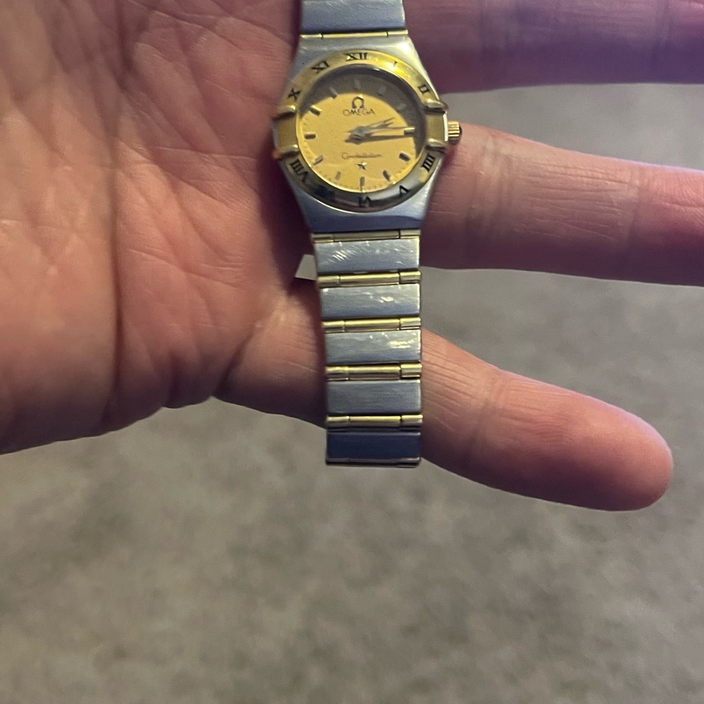 Omega Two-Tone Gold and Silver Smartwatch